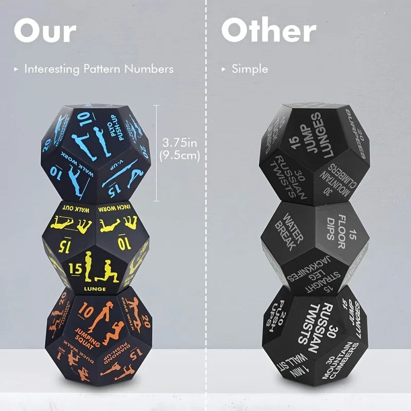 MoveRoll™ – 12-Sided Fitness Dice
