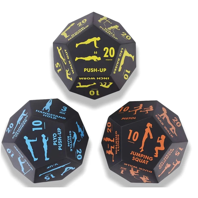 MoveRoll™ – 12-Sided Fitness Dice