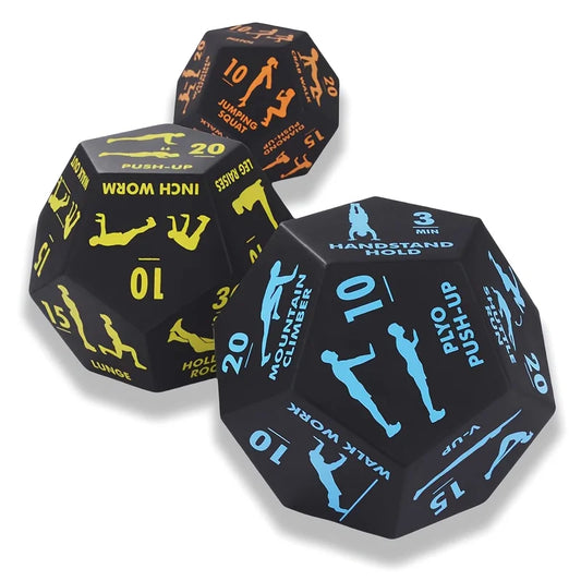 MoveRoll™ – 12-Sided Fitness Dice
