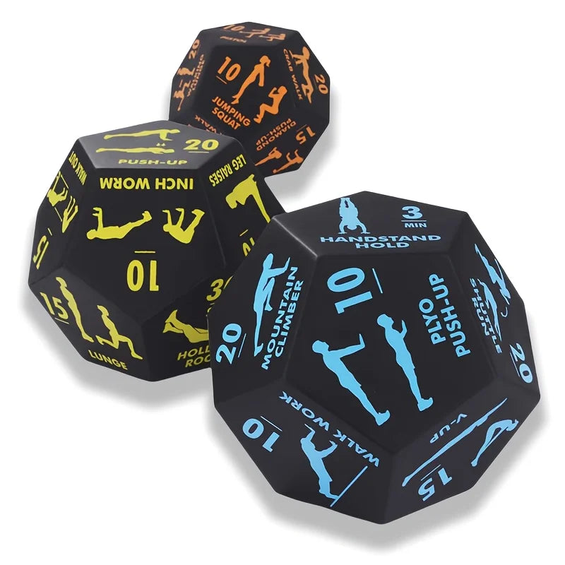 MoveRoll™ – 12-Sided Fitness Dice