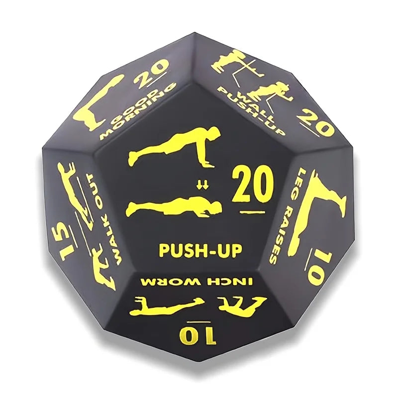 MoveRoll™ – 12-Sided Fitness Dice